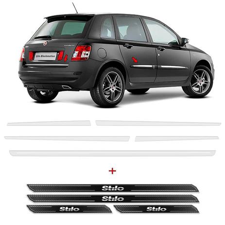Kit Friso Stilo Porta-Malas + Aplique Lateral E Soleira - Sportinox Menor preço em Kit Friso Stilo Porta-Malas + Aplique Lateral E Soleira - Sportinox