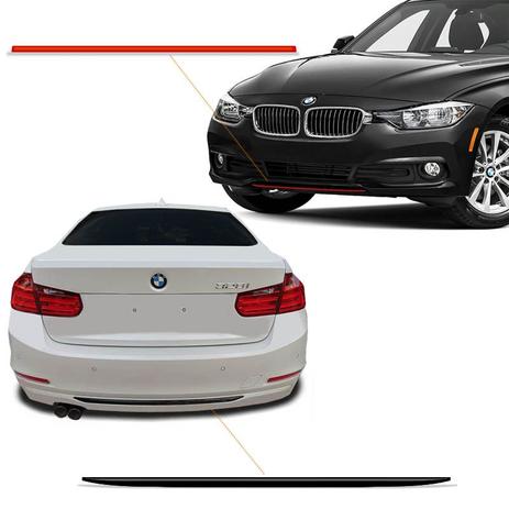 Kit Frisos Para-Choque Bmw 320 328 2014/2015 Preto/Vermelho - Sportinox Menor preço em Kit Frisos Para-Choque Bmw 320 328 2014/2015 Preto/Vermelho - Sportinox