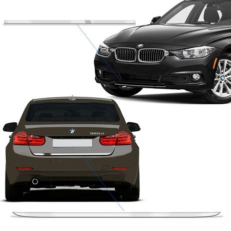 Kit Frisos Porta-Malas E Dianteiro Bmw 320 328 14/15 Cromado - Sportinox Menor preço em Kit Frisos Porta-Malas E Dianteiro Bmw 320 328 14/15 Cromado - Sportinox