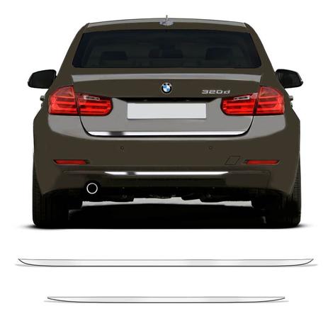 Kit Frisos Traseiros Apliques Bmw 320 328 2014/2015 Cromado - Sportinox Menor preço em Kit Frisos Traseiros Apliques Bmw 320 328 2014/2015 Cromado - Sportinox
