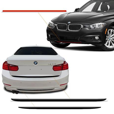 Kit Frisos Traseiros E Dianteiro Bmw 320 328 2014/2015 Preto - Sportinox Menor preço em Kit Frisos Traseiros E Dianteiro Bmw 320 328 2014/2015 Preto - Sportinox