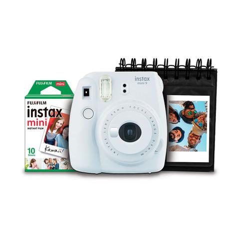 Kit Fujifilm com Câmera Instax Mini 9, 1 pack de Filme 10 poses e 1 Porta fotos - Fujifilm Menor preço em Kit Fujifilm com Câmera Instax Mini 9, 1 pack de Filme 10 poses e 1 Porta fotos - Fujifilm