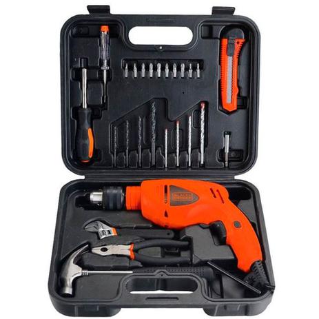 Kit Furadeira Black e Decker HD500KS Mandril 12 Polegadas 550w é boa?