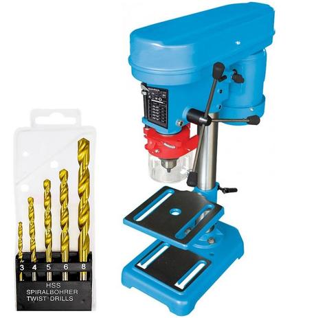 Kit Furadeira de Bancada 350 Watts 13mm G2320BR1 + Jogo de 5 Brocas Para Metal - Gamma Menor preço em Kit Furadeira de Bancada 350 Watts 13mm G2320BR1 + Jogo de 5 Brocas Para Metal - Gamma
