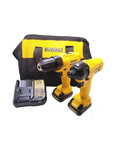 Kit Furadeira e Parafusadeira de Impacto 12V Bivolt - DCK199C2 - Dewalt é boa?