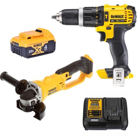 Kit Furadeira/parafusadeira + Esmerilhadeira - Dck242m1 Dewalt é boa?
