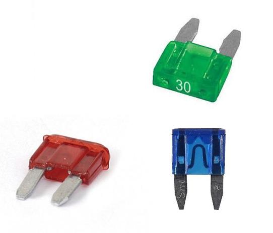 Kit Fusivel Mini - com 15 Fusiveis para Carro de 10A, 15A, 30A - Automotive shop Menor preço em Kit Fusivel Mini - com 15 Fusiveis para Carro de 10A, 15A, 30A - Automotive shop