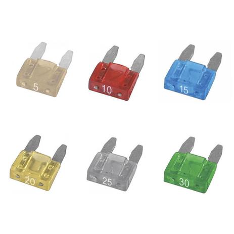 Kit Fusível Mini Lâmina 100 Pçs Costumizado 5/10/15/20/25/30 - Permak Menor preço em Kit Fusível Mini Lâmina 100 Pçs Costumizado 5/10/15/20/25/30 - Permak