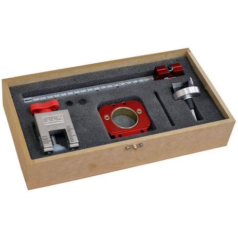 Kit Gabarito para Dobradiças 35mm (linha 47) - Zinni Menor preço em Kit Gabarito para Dobradiças 35mm (linha 47) - Zinni