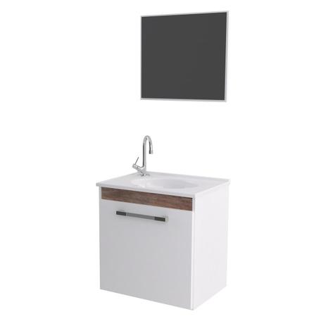 Kit Gabinete Compace Flox 450 Cuba E Espelheira Branco E Marrocos é ruim? Kit Gabinete Compace Flox 450 Cuba E Espelheira Branco E Marrocos é boa?