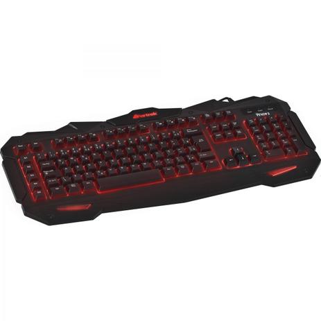 Kit Gamer C/ Teclado Iluminado GK705 + Mouse + Headset Spider Fortrek Menor preço em Kit Gamer C/ Teclado Iluminado GK705 + Mouse + Headset Spider Fortrek