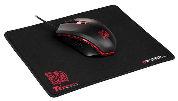 Kit Gamer Mouse + Mouse PAD Thermaltake TT ESPORTS Talon X RGB 3200 DPI MO-CPC-WDOOBK-01 Menor preço em Kit Gamer Mouse + Mouse PAD Thermaltake TT ESPORTS Talon X RGB 3200 DPI MO-CPC-WDOOBK-01
