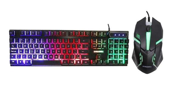 Kit Gamer Teclado E Mouse Iluminado Usb Led Pc Jogos - LIG LIGHT Menor preço em Kit Gamer Teclado E Mouse Iluminado Usb Led Pc Jogos - LIG LIGHT