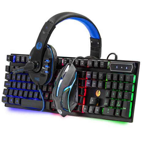 Kit Gamer Teclado Semi Mecanico, Mouse Led e Headset Haiz é boa?