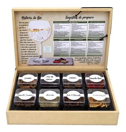 Kit Gin Tonica 8 Especiarias Santa Terezinha Menor preço em Kit Gin Tonica 8 Especiarias Santa Terezinha