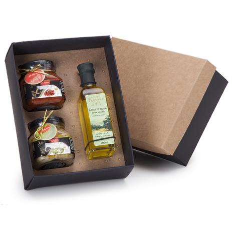 Kit Gourmet + 2 Bruschettas + 1 Azeite - Shop quality Menor preço em Kit Gourmet + 2 Bruschettas + 1 Azeite - Shop quality