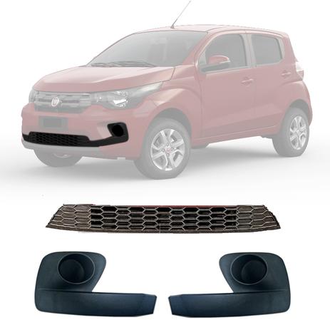 Kit Grades do Parachoque Mobi 2014 2015 2016 2017 sem Furo para Milha - Retrovex é boa?