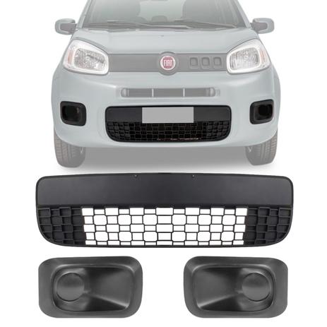 Kit Grades do Parachoque Uno Attractive 2015 2016 Preto e sem Furo para Milha - Retrovex e marçon é boa?