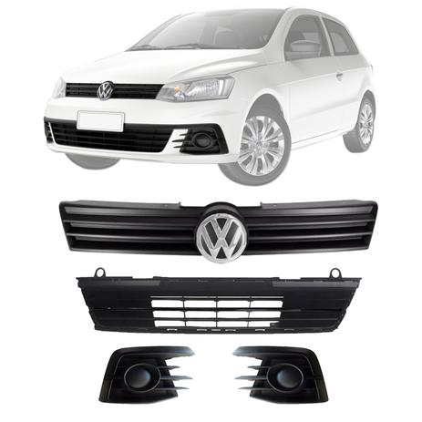 Kit Grades Gol Voyage G7 2016 2017 Brilhante sem Furo para Milha e com Emblema - Retrovex e marçon é boa?