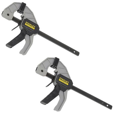 Kit Grampo Sargento Aperto Rápido e Reversível - FMHT83149-840 - Stanley - 6” (1 Menor preço em Kit Grampo Sargento Aperto Rápido e Reversível - FMHT83149-840 - Stanley - 6” (1