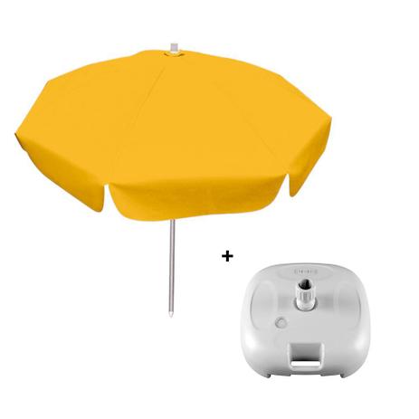 Kit Guarda-Sol 160 + Base PVC 18L - Sungap Menor preço em Kit Guarda-Sol 160 + Base PVC 18L - Sungap