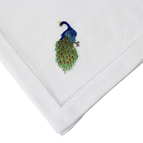 Kit guardanapo ponto ajour com 2 peças 0,50 x 0,50 pavão/azul / niazitex Menor preço em Kit guardanapo ponto ajour com 2 peças 0,50 x 0,50 pavão/azul / niazitex