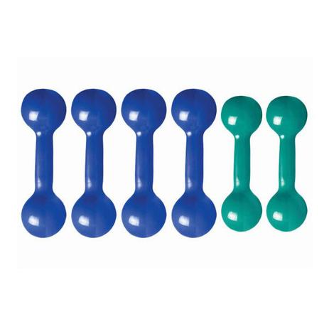 Kit halter emborrachado 26kg - Anilhas fitness Menor preço em Kit halter emborrachado 26kg - Anilhas fitness