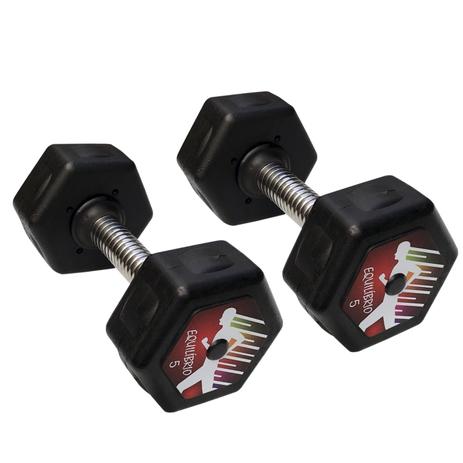 Kit halter sextavado dúctil inox (sem suporte) 01 a 10kg equilíbrio cd - Equilíbrio - cd Menor preço em Kit halter sextavado dúctil inox (sem suporte) 01 a 10kg equilíbrio cd - Equilíbrio - cd
