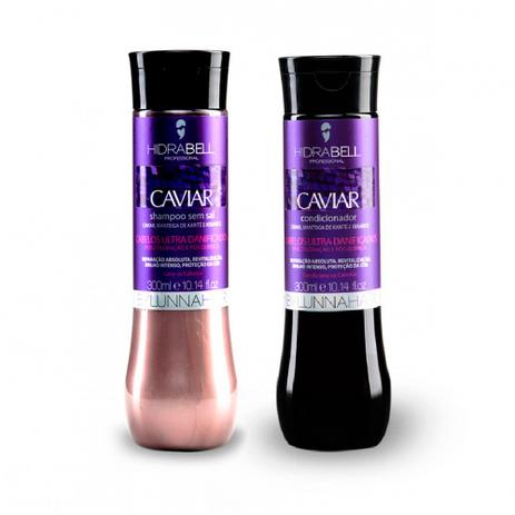 Kit Hidra-Caviar Shampoo e Condicionador 300ml - Hidrabell Menor preço em Kit Hidra-Caviar Shampoo e Condicionador 300ml - Hidrabell