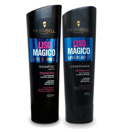 Kit Hidrabell Liso Mágico Shampoo 500ml + Condicionador 400g é boa?
