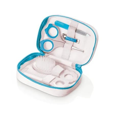 Kit Higiene Azul Multikids Baby- Bb097 - Multilaser Menor preço em Kit Higiene Azul Multikids Baby- Bb097 - Multilaser