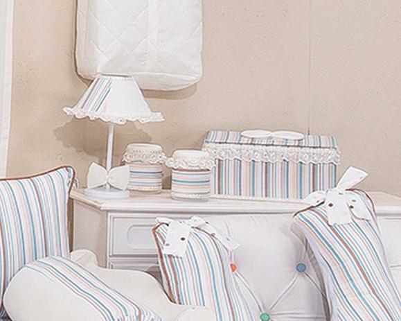 Kit Higiene Estilo 04 Peças Com Abajur - Marias enxoval Menor preço em Kit Higiene Estilo 04 Peças Com Abajur - Marias enxoval