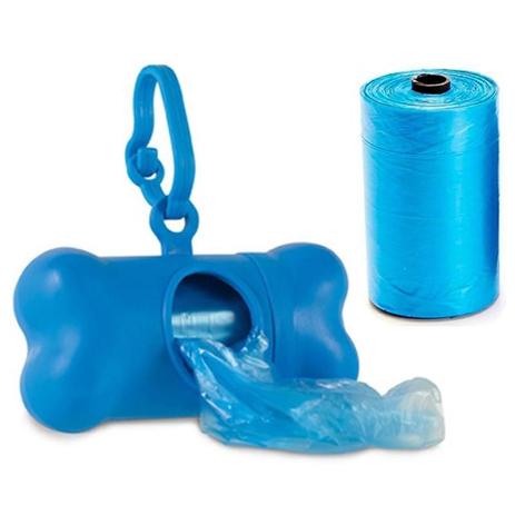 Kit higiênico coleiras cata caca coco formato ossinho - azul - Bbb Pet Menor preço em Kit higiênico coleiras cata caca coco formato ossinho - azul - Bbb Pet