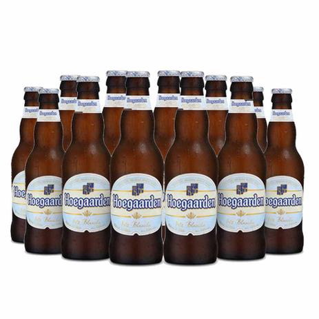 Kit Hoegaarden Wit 330ml Caixa com 12 unidades Menor preço em Kit Hoegaarden Wit 330ml Caixa com 12 unidades