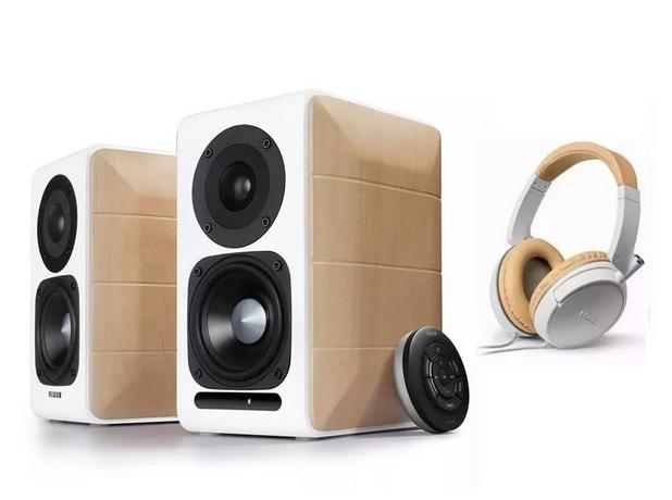 Kit Home Estudio Caixa Edifier S880 88w + Fone Profissional Menor preço em Kit Home Estudio Caixa Edifier S880 88w + Fone Profissional