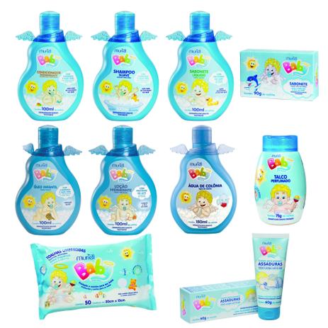 Kit Hora Banho Maternidade Menino Muriel Infantil Completo Menor preço em Kit Hora Banho Maternidade Menino Muriel Infantil Completo