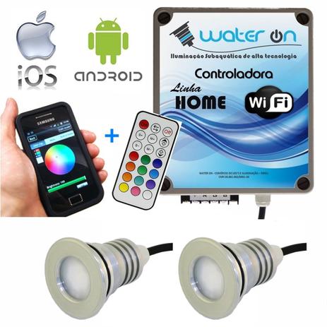 Kit Iluminação Piscina 2 Refletores 12w Led RGB + Controladora WiFi Plus - Water ON é boa?