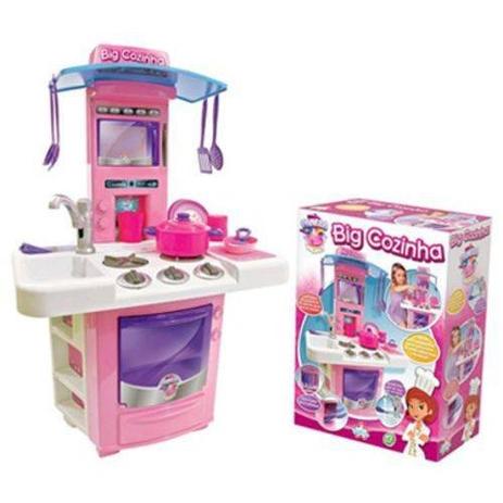 Kit Infantil BIG Cozinha Original 16 Peças 630-NBC - Big star Menor preço em Kit Infantil BIG Cozinha Original 16 Peças 630-NBC - Big star
