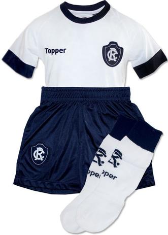 Kit Infantil Jogo 2 Remo 2017 Topper Branco Menor preço em Kit Infantil Jogo 2 Remo 2017 Topper Branco