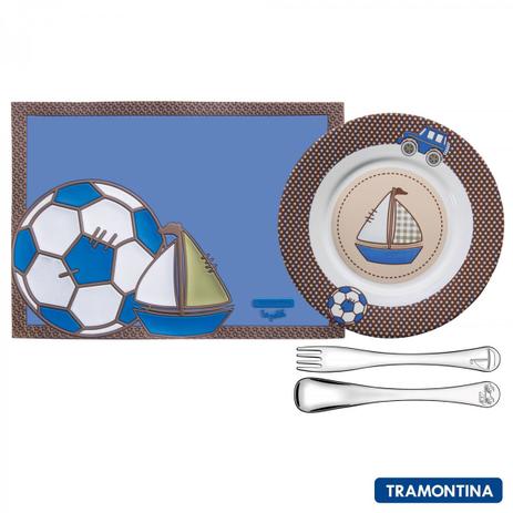 Kit Infantil Le Petit Tramontina 64250/680 Menor preço em Kit Infantil Le Petit Tramontina 64250/680