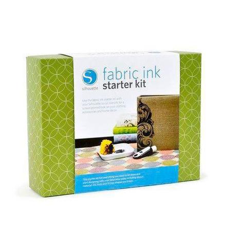 Kit Inicial de Tintas Para Tecidos Silhouette Menor preço em Kit Inicial de Tintas Para Tecidos Silhouette