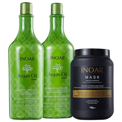 Kit Inoar Argan Oil Tratamento Profissional (3 Produtos) é ruim? Kit Inoar Argan Oil Tratamento Profissional (3 Produtos) é boa?