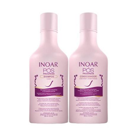 Kit Inoar Pos Progressiva Shampoo E Condicionador Menor preço em Kit Inoar Pos Progressiva Shampoo E Condicionador