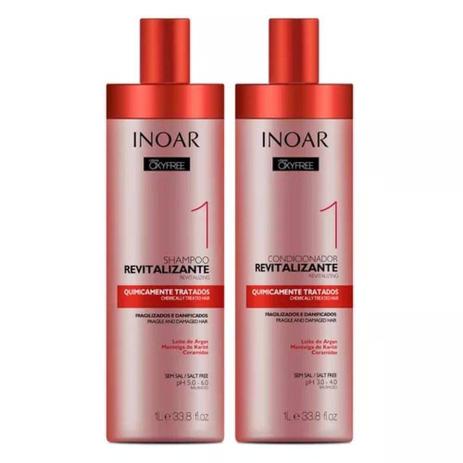 Kit Inoar Shampoo + Condicionador Oxyfree Quimicamente Tratados é boa?