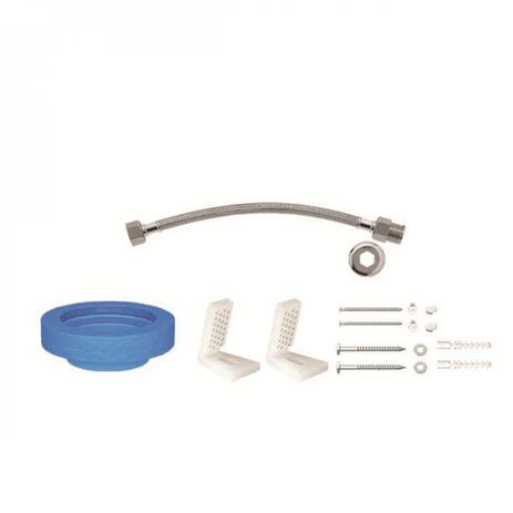 Kit Instalação para Bacia com Caixa e Fixação Lateral Deca Cromado Menor preço em Kit Instalação para Bacia com Caixa e Fixação Lateral Deca Cromado