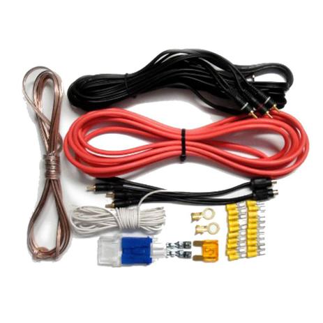 Kit Instalação Som 2: P/ Amplificador 4 Canais E Entrada Rca - Cia do som Menor preço em Kit Instalação Som 2: P/ Amplificador 4 Canais E Entrada Rca - Cia do som