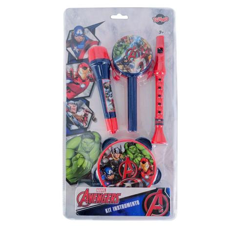Kit instrumentos musicais avengers - toyng 33406 Menor preço em Kit instrumentos musicais avengers - toyng 33406