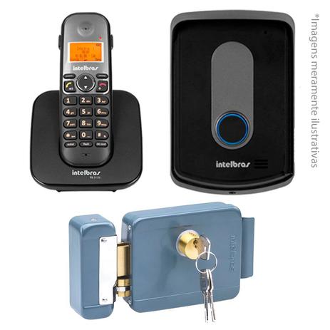 Kit Intelbras Interfone Porteiro Residencial Sem Fio TIS 5010 + Fechadura FX 2000 Menor preço em Kit Intelbras Interfone Porteiro Residencial Sem Fio TIS 5010 + Fechadura FX 2000