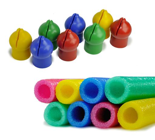 Kit Isotubo E Ponteira Para Haste De Cama Elástica - 8 Unidades - Shopinfláveis Menor preço em Kit Isotubo E Ponteira Para Haste De Cama Elástica - 8 Unidades - Shopinfláveis