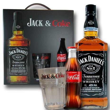 Kit Jack e Coke Whisky Jack Daniels 1Lt + Copo + Coca Cola - Jack Daniel'S Menor preço em Kit Jack e Coke Whisky Jack Daniels 1Lt + Copo + Coca Cola - Jack Daniel'S